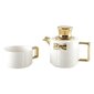 Porcelianinis arbatinukas su puodeliu Bow Tie, 17 cm kaina ir informacija | Kavinukai, virduliai | pigu.lt
