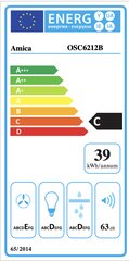 Amica 1193124 цена и информация | Вытяжки на кухню | pigu.lt