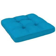 vidaXL Poilsio komplektas iš palečių su pagalvėlėmis, 4 dalių, pušis цена и информация | Комплекты уличной мебели | pigu.lt