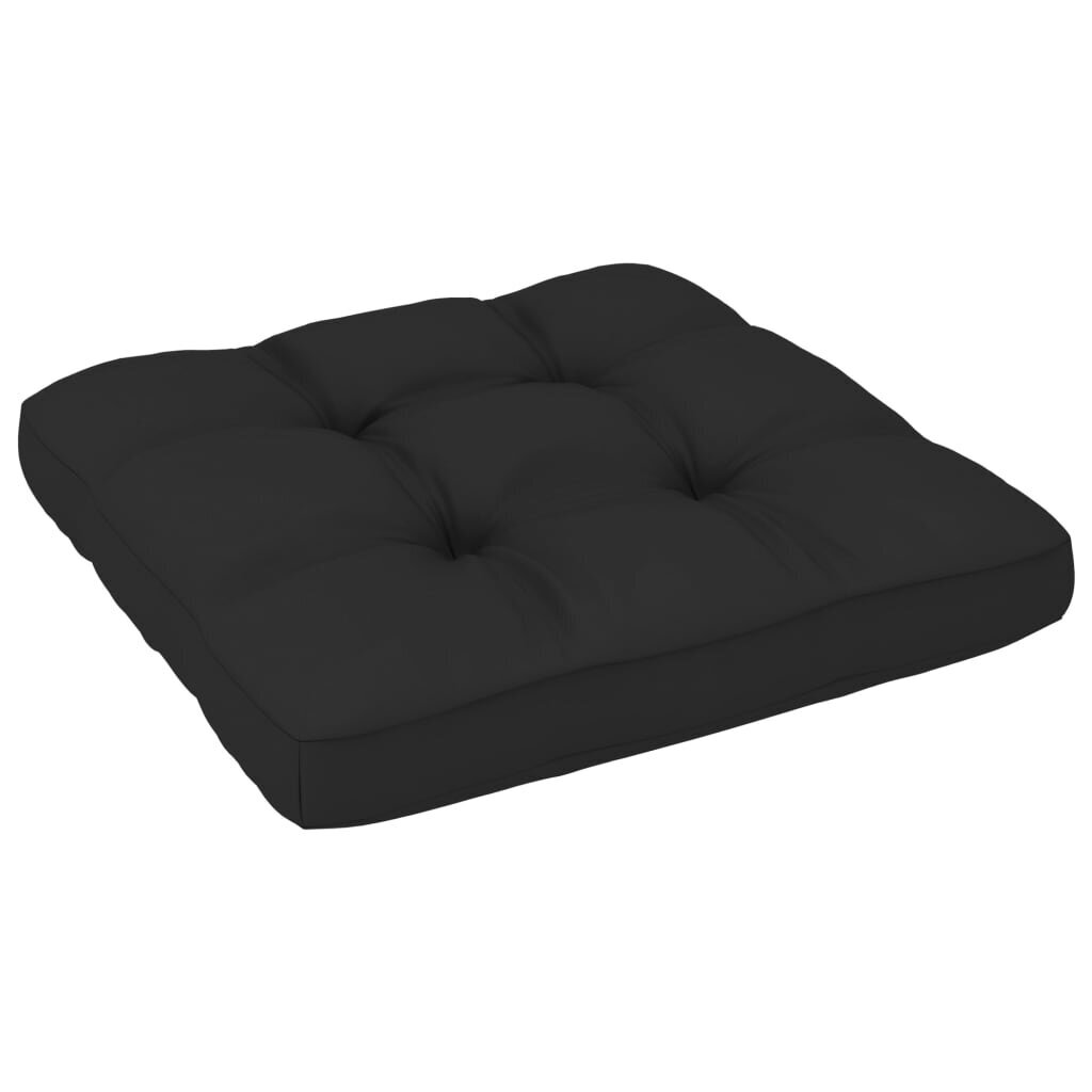 vidaXL Poilsio komplektas iš palečių su pagalvėlėmis, 4 dalių, pušis цена и информация | Lauko baldų komplektai | pigu.lt