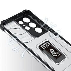 Dėklas Hurtel skirtas Samsung Galaxy S22 Ultra, juoda kaina ir informacija | Telefono dėklai | pigu.lt