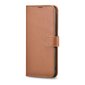 iCarer Haitang Leather Wallet Case Leather Case kaina ir informacija | Telefono dėklai | pigu.lt