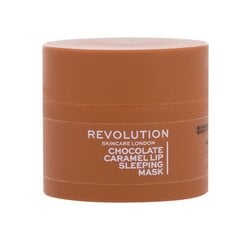 Маска для губ Revolution Skincare Lip Sleeping Mask Chocolate Caramel, 10 г цена и информация | Помады, бальзамы, блеск для губ | pigu.lt