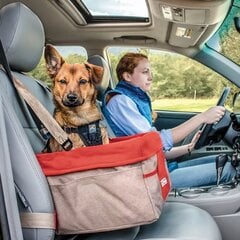 Kurgo Heather Booster automobilinė kėdutė, riešutinė / raudona kaina ir informacija | Kelioniniai reikmenys | pigu.lt