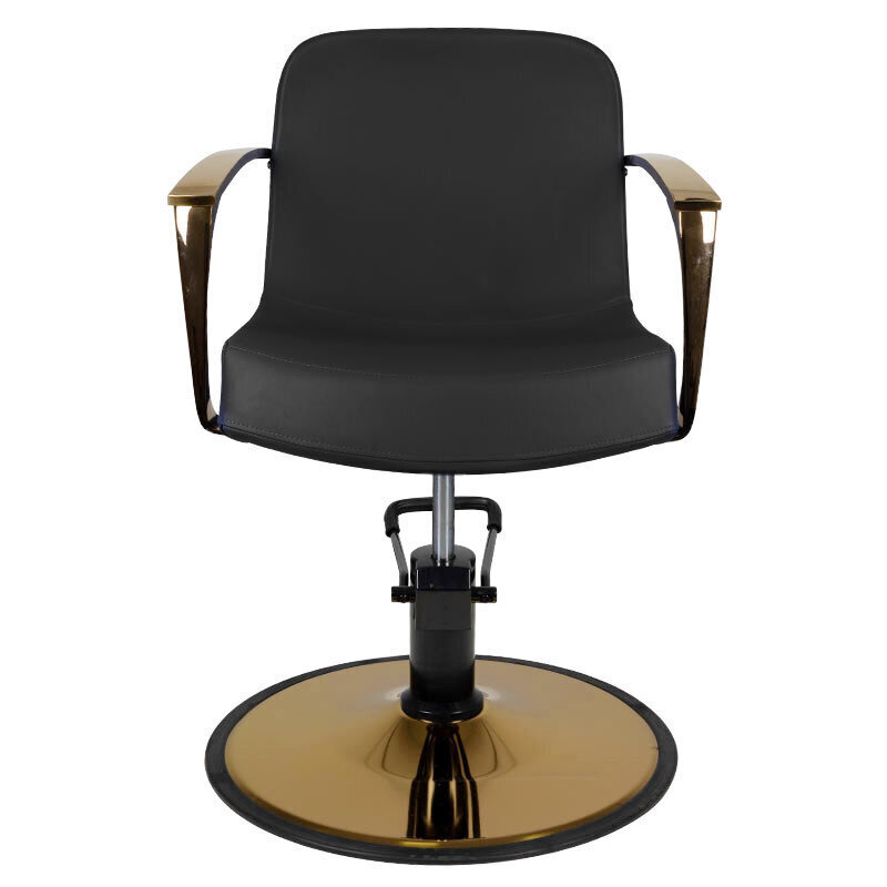 Profesionali kirpyklos kėdė Gabbiano Bolonia, juoda цена и информация | Baldai grožio salonams | pigu.lt