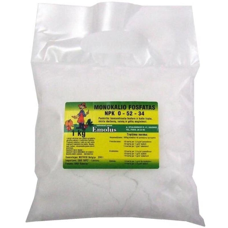 Mono kalio fosfatas, 1 kg kaina | pigu.lt