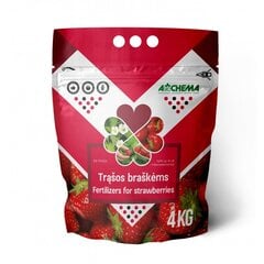 Trąšos braškėms ir žemuogėms Agrochema, 4 kg kaina ir informacija | Birios trąšos | pigu.lt