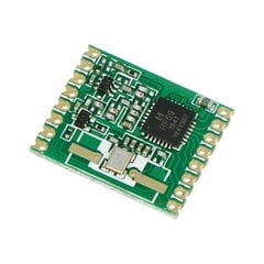 Radijo modulis – RFM69HW-868S 868MHz – SMD siųstuvas-imtuvas kaina ir informacija | Atviro kodo elektronika | pigu.lt