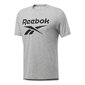 Sportiniai marškinėliai vyrams Reebok Workout Ready Supremium, pilki kaina ir informacija | Sportinė apranga vyrams | pigu.lt