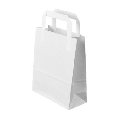 Popierinai balti maišeliai 18x21.7 cm, 10 vnt. kaina ir informacija | Dovanų pakavimo priemonės | pigu.lt