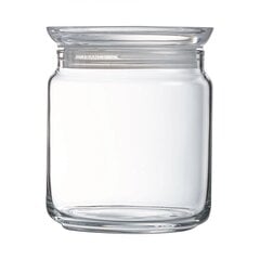 Банка для хранения со стеклянной крышкой Pure jar, 0.75 л цена и информация | Посуда для хранения еды | pigu.lt