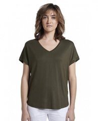 Женская футболка Tom Tailor 1035470*11331, тёмно-синяя, 4066887242939 цена и информация | Женские футболки | pigu.lt