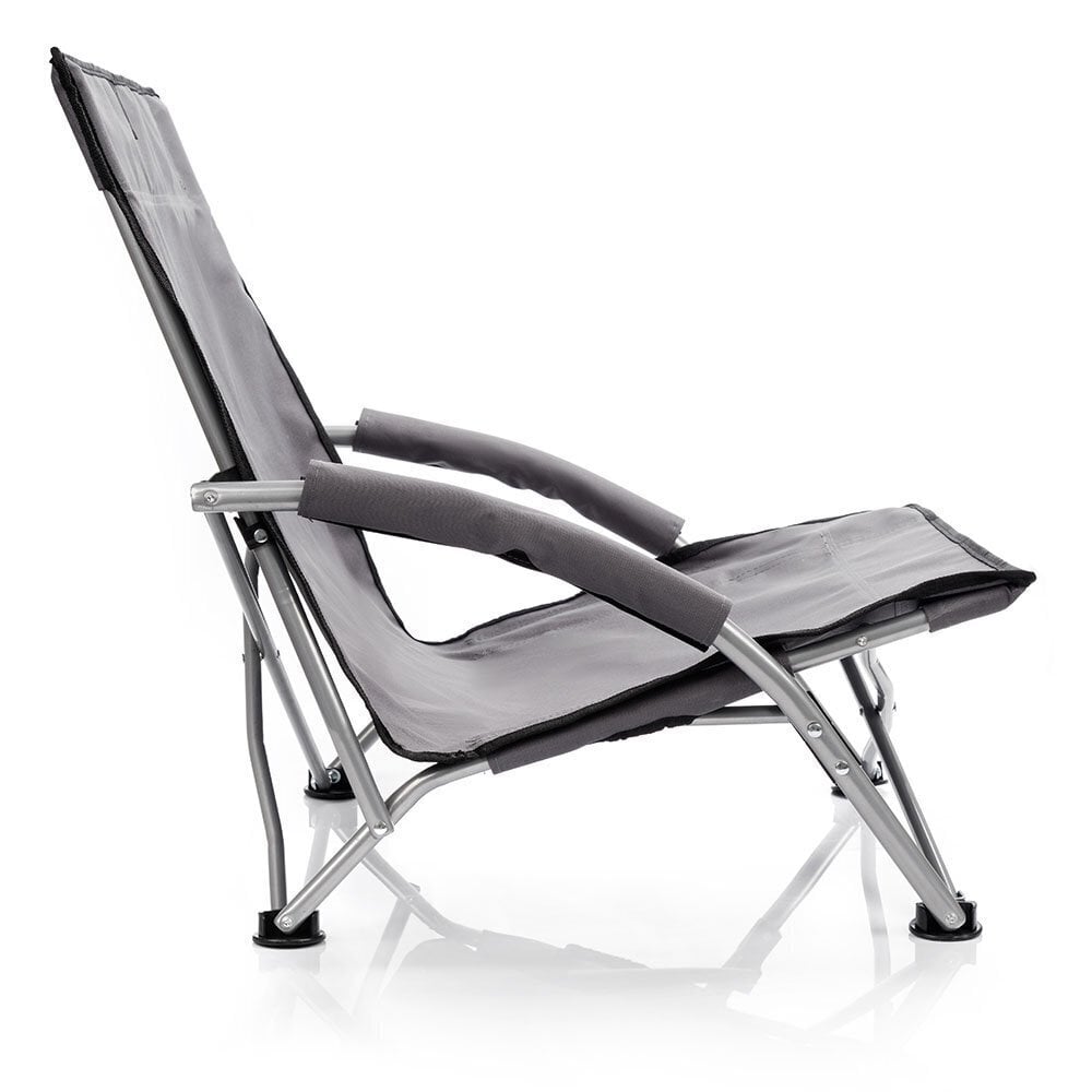 Sulankstoma paplūdimio kėdė Meteor Coast, pilka kaina ir informacija | Turistiniai baldai | pigu.lt