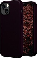 Защитный чехол для Apple iPhone 13, экокожа, веганская кожа, purple (maroon) цена и информация | Чехлы для телефонов | pigu.lt