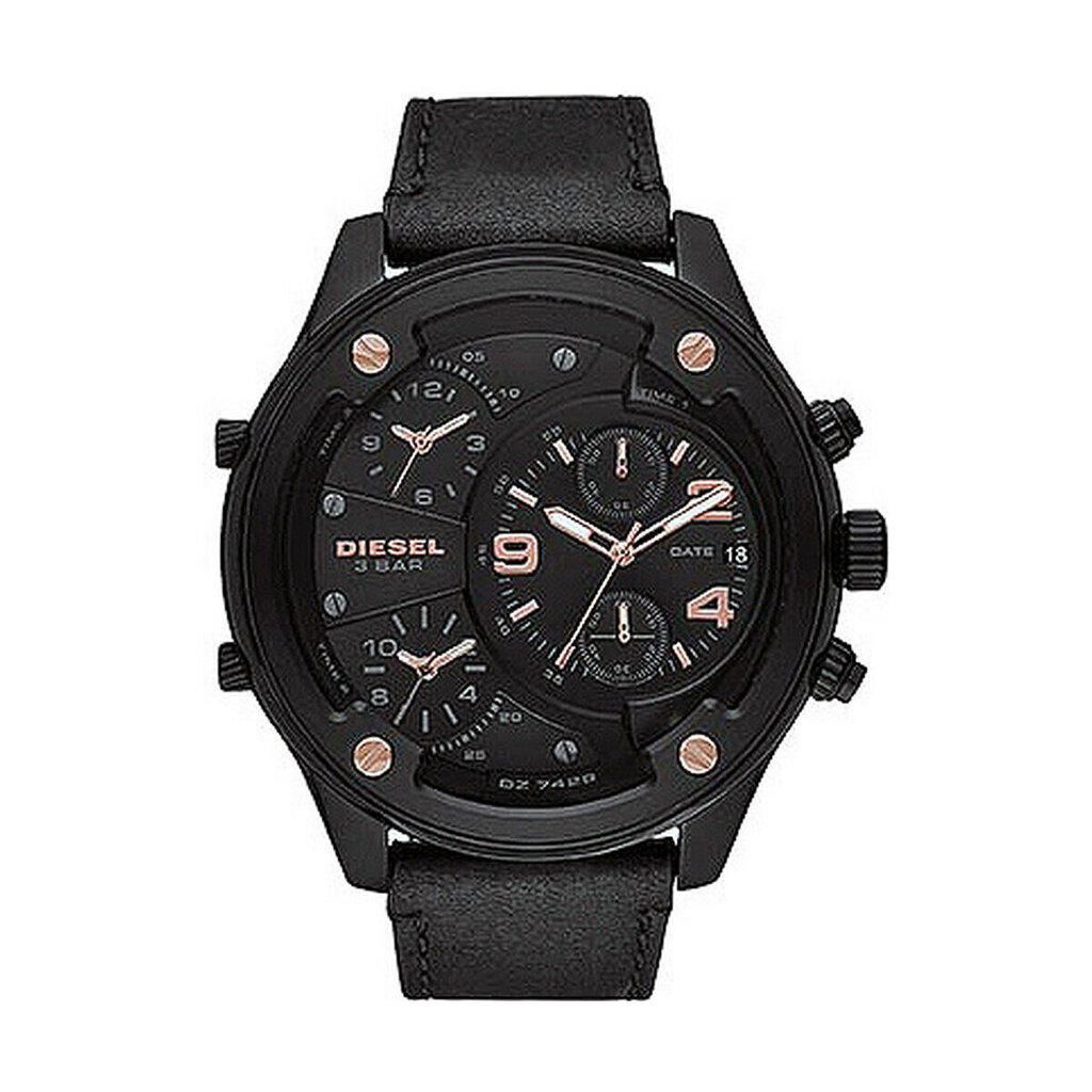 Laikrodis vyrams Diesel, juoda цена и информация | Vyriški laikrodžiai | pigu.lt
