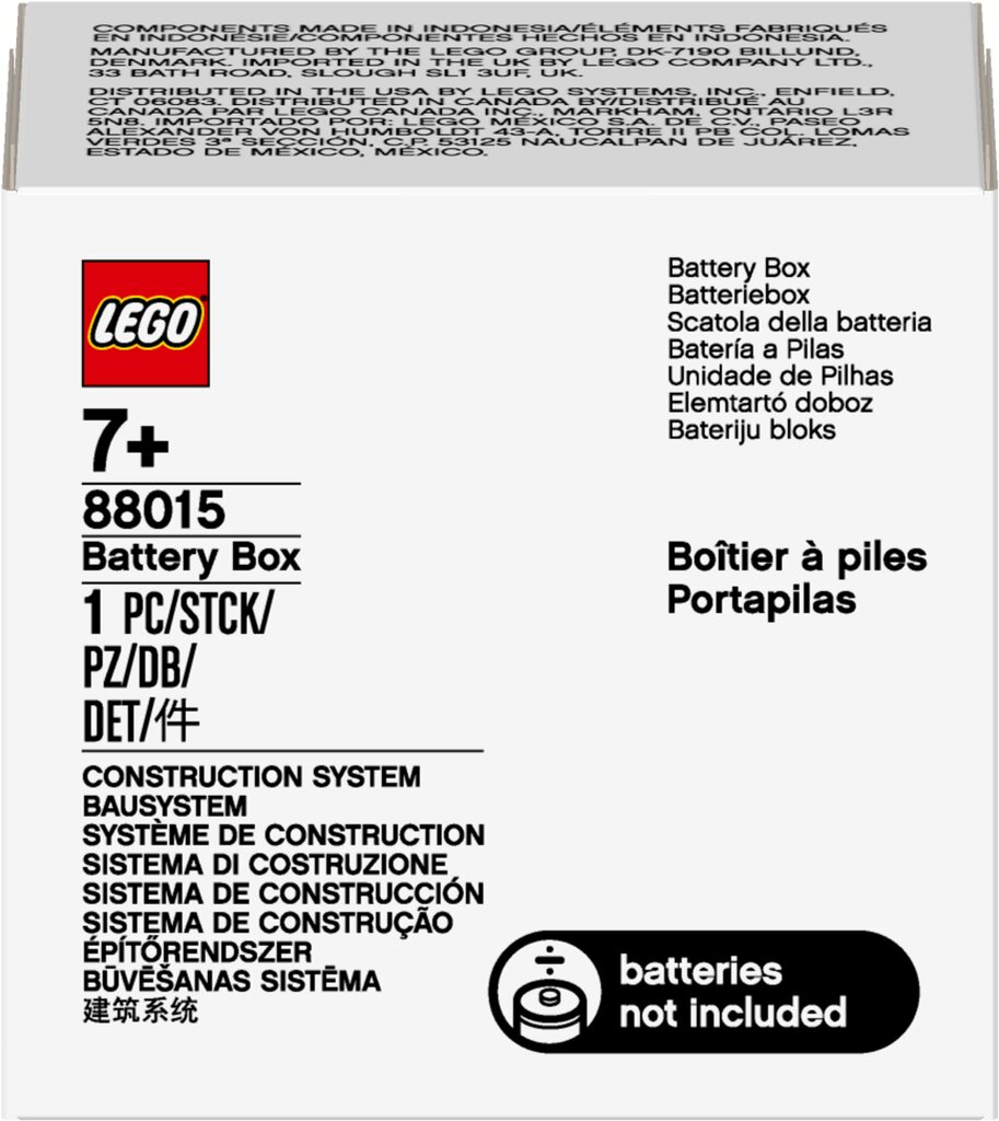 88015 LEGO® Functions Baterijų dėžutė kaina ir informacija | Konstruktoriai ir kaladėlės | pigu.lt