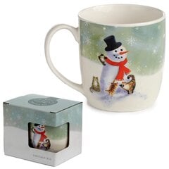 Porcelianinis puodelis Kim Haskins Snowman Ans Cats kaina ir informacija | Taurės, puodeliai, ąsočiai | pigu.lt