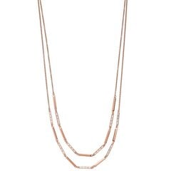 Серебряное украшение на шею Emporio Armani Sentimental, 42-47 см, 891102130 цена и информация | Украшения на шею | pigu.lt