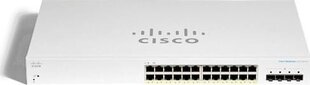 Cisco CBS220-24P-4G-EU kaina ir informacija | Komutatoriai (Switch) | pigu.lt