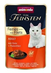 Влажный корм для кошек со вкусом утки Animonda Vom Feinsten Duck, 85 г цена и информация | Консервы для кошек | pigu.lt