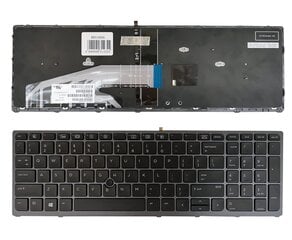 Клавиатура HP ZBook 15 G3, G4, 17 G3, G4 (US) с подсветкой цена и информация | Аксессуары для компонентов | pigu.lt