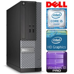 DELL 3020 SFF i5-4590 16GB 960SSD+1TB WIN10PRO/W7P [refurbished] цена и информация | Стационарные компьютеры | pigu.lt