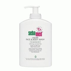 SebaMed Sensitive Skin Face & Body Wash жидкое мыло 1000 мл цена и информация | Масла, гели для душа | pigu.lt