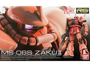 Конструктор Bandai - RG MS-06S Zaku II, 1/144, 61595 цена и информация | Конструкторы и кубики | pigu.lt