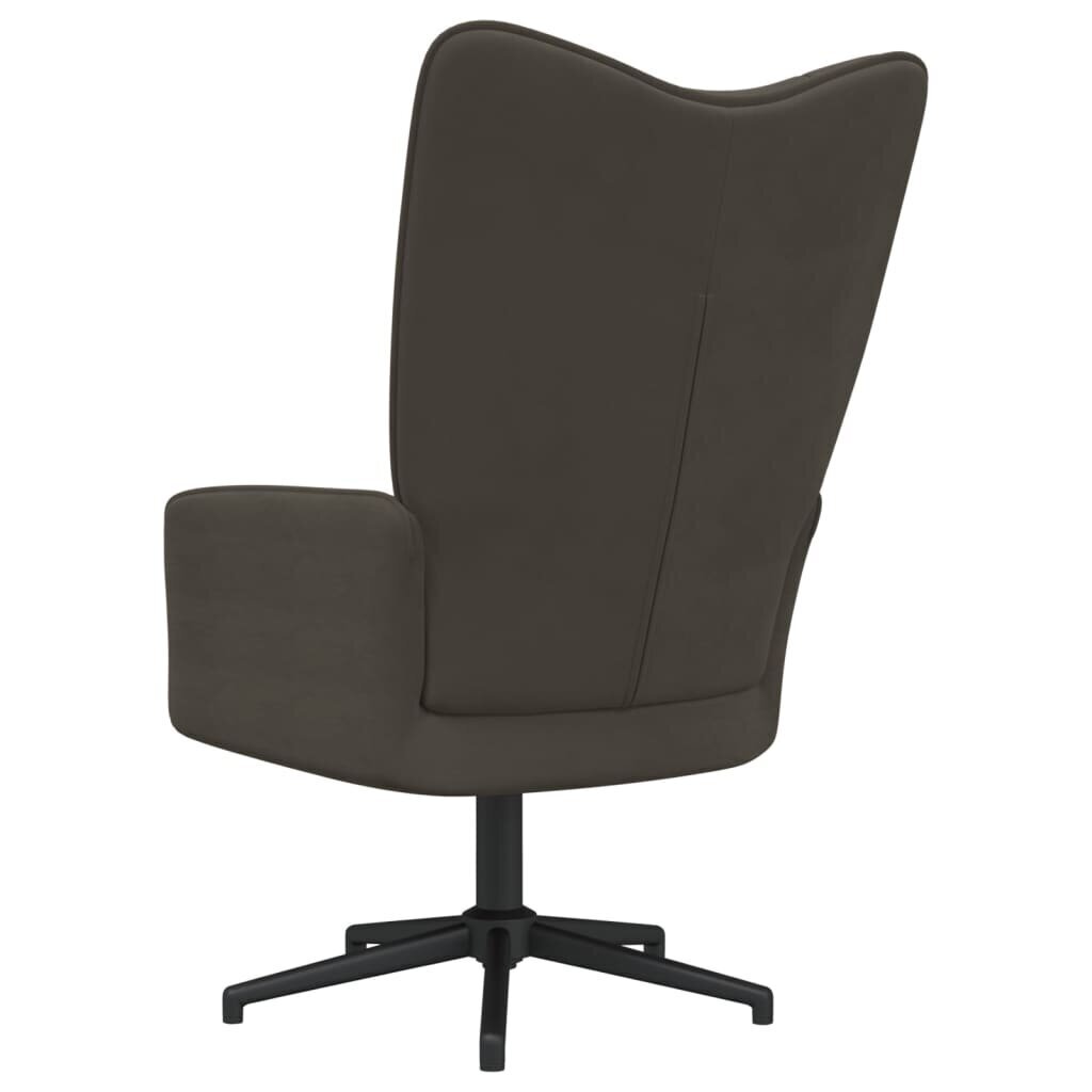 Poilsio kėdė, pilka цена и информация | Svetainės foteliai | pigu.lt