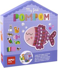 Apli Kids Kūrybinis rinkinys Mano pirmasis pomponų menas цена и информация | Развивающие игрушки | pigu.lt