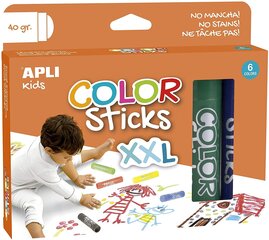Apli Kids XXL dažų pastelės kaina ir informacija | Piešimo, tapybos, lipdymo reikmenys | pigu.lt