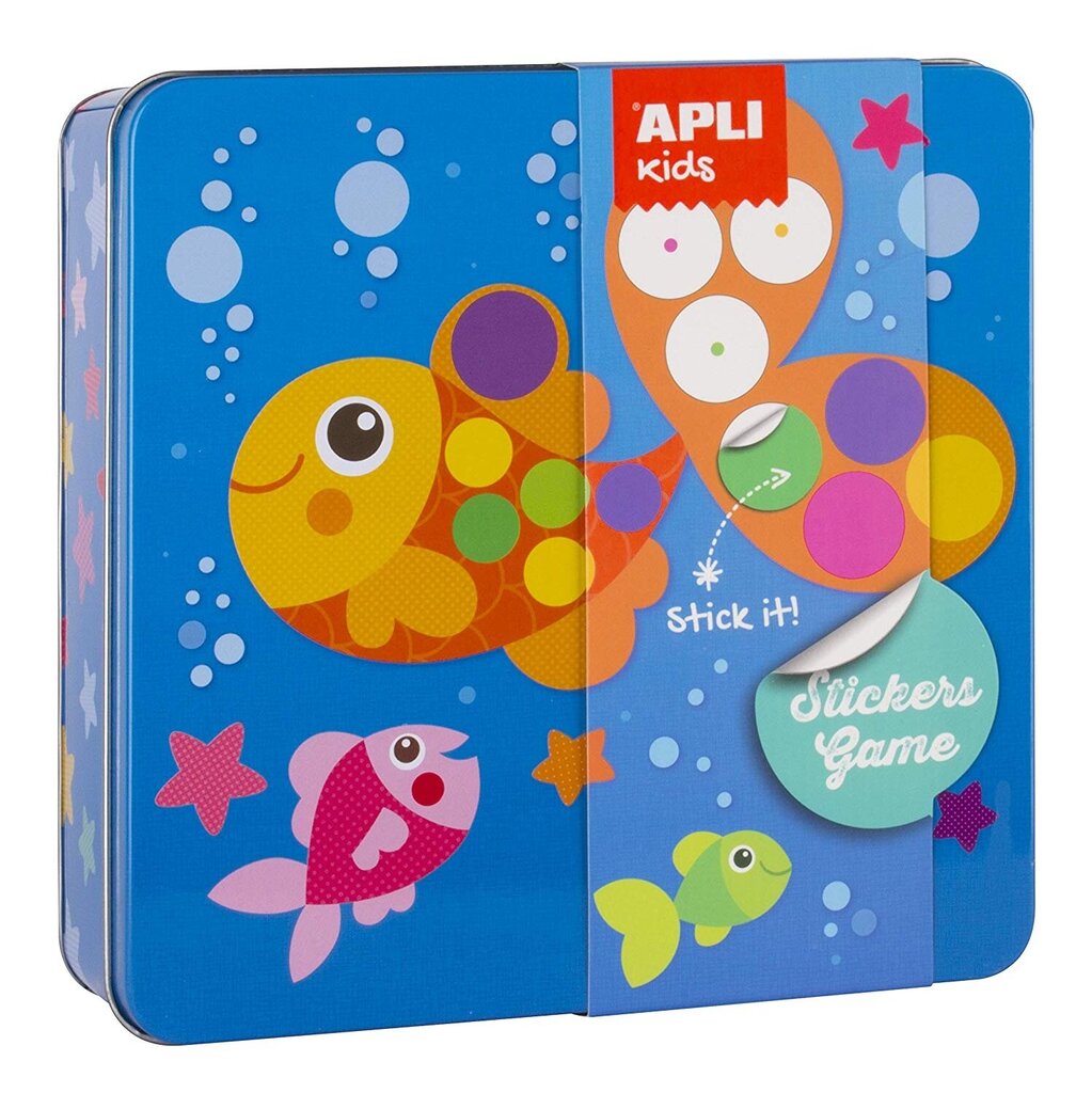 Apli Kids lipdukų žaidimas Žuvytės kaina ir informacija | Lavinamieji žaislai | pigu.lt