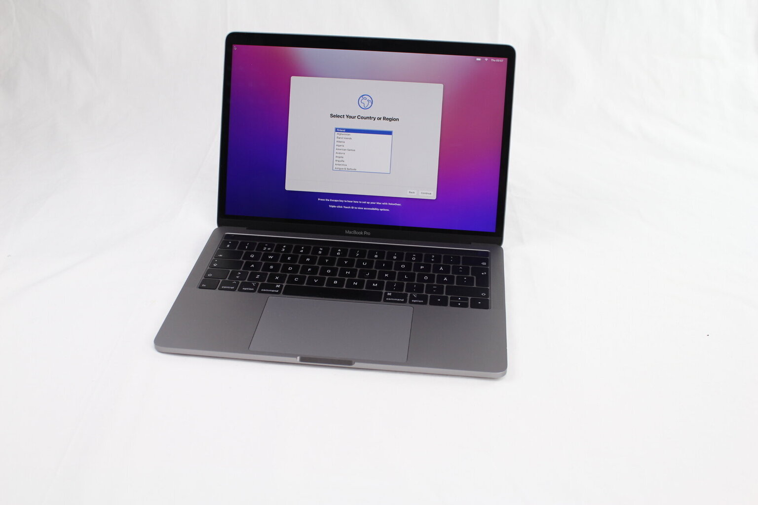 MacBook Pro 2019 Retina 13" 4xUSB-C - Core i5 2.4GHz / 8GB / 256GB SSD / SWE / Space Gray цена и информация | Nešiojami kompiuteriai | pigu.lt