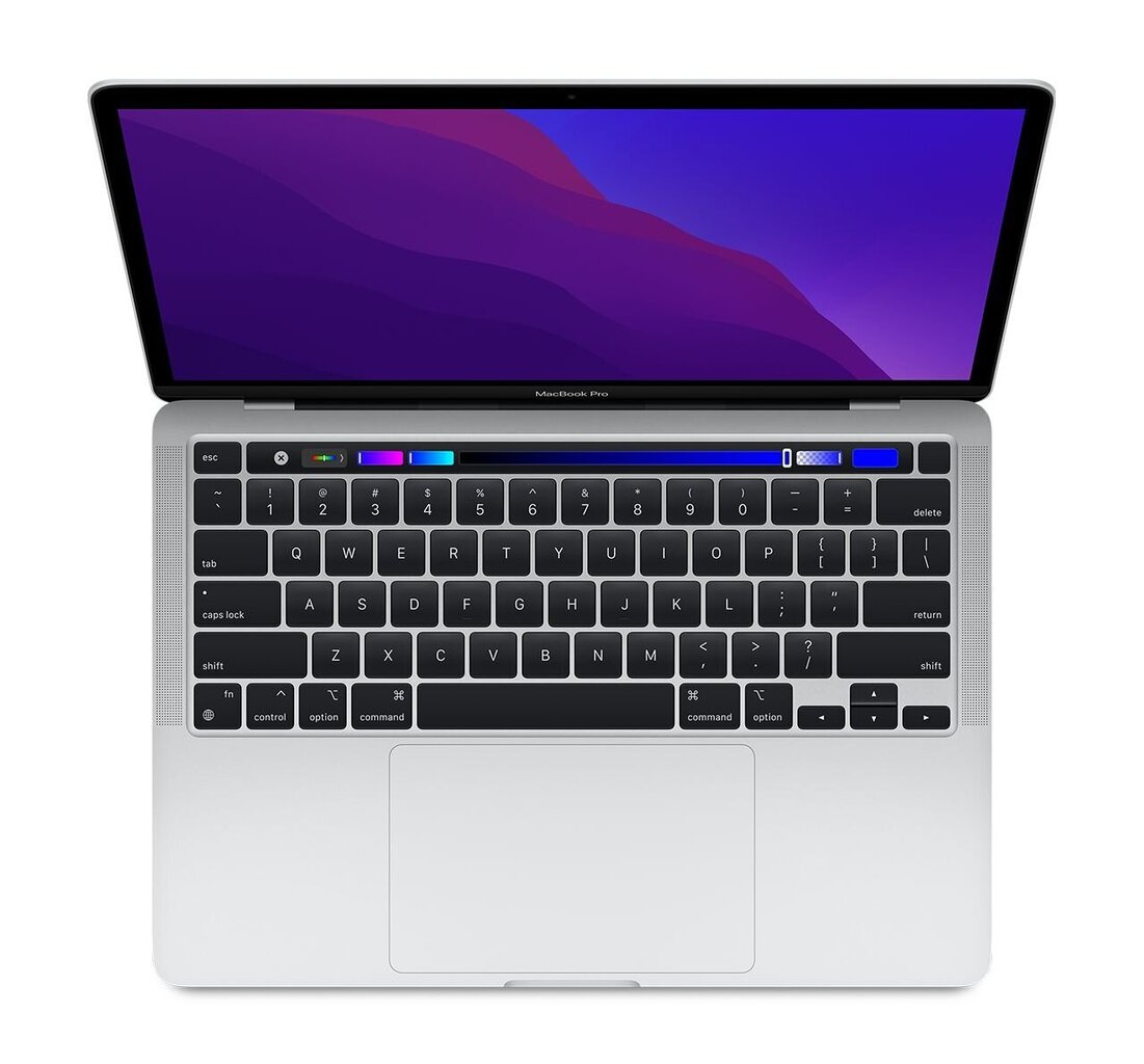 MacBook Pro 2020 Retina 13" 2xUSB-C - M1 / 8GB / 512GB SSD / RUS / Silver kaina ir informacija | Nešiojami kompiuteriai | pigu.lt