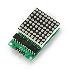 LED matrica 8x, mažas, 32 x 32 mm kaina ir informacija | Atviro kodo elektronika | pigu.lt