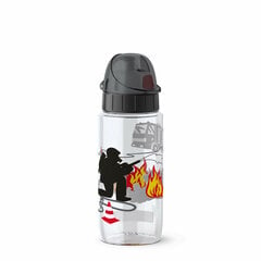 Бутылка для воды Emsa Fireman (0,5л) (Пересмотрено B) цена и информация | Фляги для воды | pigu.lt