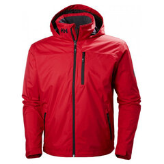 Sportinė striukė vyrams Helly Hansen Crew Hooded Midlayer 33874-162, raudona kaina ir informacija | Sportinė apranga vyrams | pigu.lt