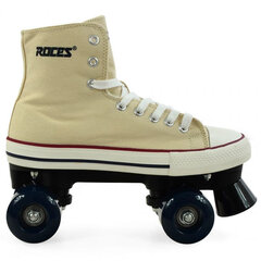 Роликовые коньки Roces Chuck Classic Roller 550030 07, кремовый цвет цена и информация | Ролики | pigu.lt