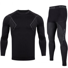 Termo apatiniai vyrams Alpinus Active Base Layer Set thermoactive underwear, juodi цена и информация | Thermowave Originals Термоштаны | pigu.lt