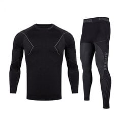 Termo apatiniai vyrams Alpinus Active Base Layer Set thermoactive underwear, juodi цена и информация | Thermowave Originals Термоштаны | pigu.lt