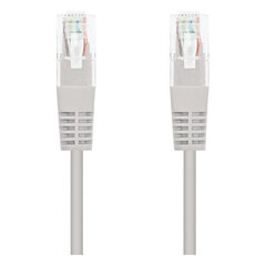 Жесткий сетевой кабель UTP кат. 6 NANOCABLE 10.20.0101-L150 Серый 1,5 m цена и информация | Кабели и провода | pigu.lt