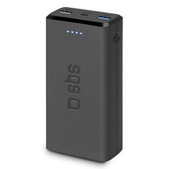 SBS TTBB20000FASTK 2 x USB цена и информация | Зарядные устройства Power bank | pigu.lt