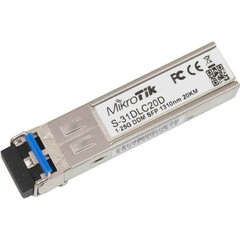 Daugiafunkcinis SFP pluošto modelis Mikrotik S-31DLC20D 1250 Mbit/s kaina ir informacija | Adapteriai, USB šakotuvai | pigu.lt