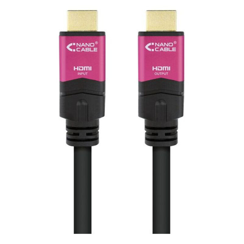 Nanocable HDMI kabelis 10.15.3725, 25m kaina ir informacija | Kabeliai ir laidai | pigu.lt
