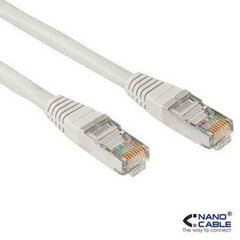 Жесткий сетевой кабель UTP кат. 6 NANOCABLE 10.20.1305 (5 m) цена и информация | Кабели и провода | pigu.lt