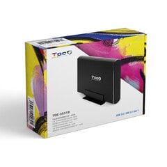 Корпус для жесткого диска TooQ TQE-3531B 3,5&quot; USB 3.0  цена и информация | Чехлы для внешних жестких дисков | pigu.lt