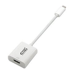 Адаптер Nanocable USB C HDMI 10.16.4102, 15 см цена и информация | Адаптеры, USB-разветвители | pigu.lt