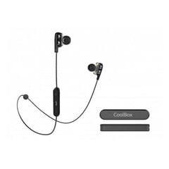 Bluetooth-гарнитура с микрофоном CoolBox COO-AUB-04DD цена и информация | Теплая повязка на уши, черная | pigu.lt