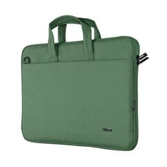 NB CASE ECO 16"/GREEN 24450 TRUST цена и информация | Рюкзаки, сумки, чехлы для компьютеров | pigu.lt