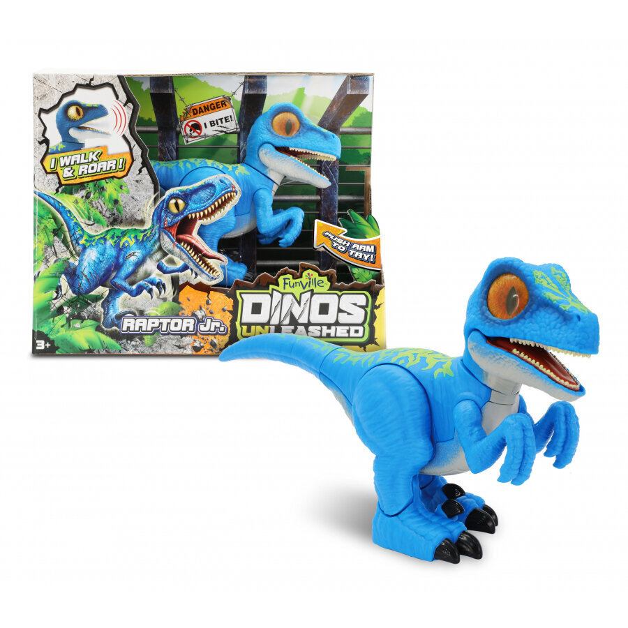 Dinozauras DINOS UNLEASHED Raprtor JR, 31125 kaina ir informacija | Lavinamieji žaislai | pigu.lt